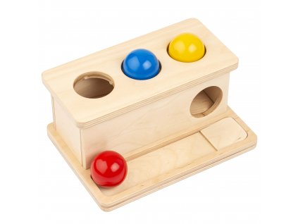 Box s barevnými koulemi