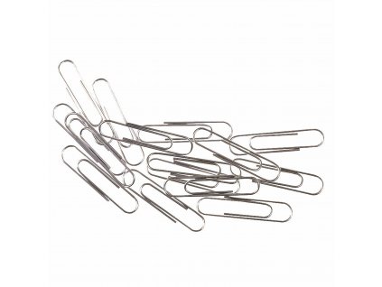 Paperclips nickel 33 mm box 100 pieces