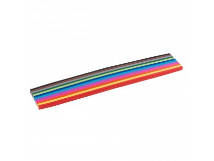 Weaving strips 120 g 50 x 1.5 cm 480 sheets 12 colours assorted