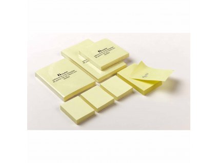 Self-adhesive notepads 51 x 76 mm 100 sheets