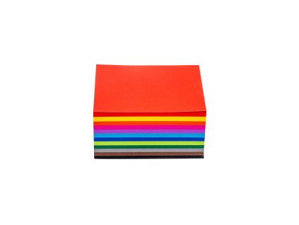 Craft paper 120 g 20 x 20 cm 480 sheets 12 colours assorted