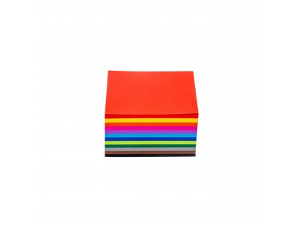 Craft paper 120 g 16 x 16 cm 480 sheets 12 colours assorted