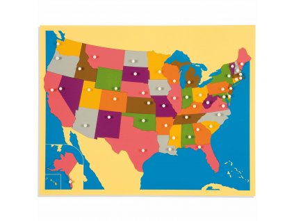 Puzzle – mapa USA