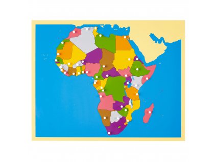 Puzzle – mapa Afriky