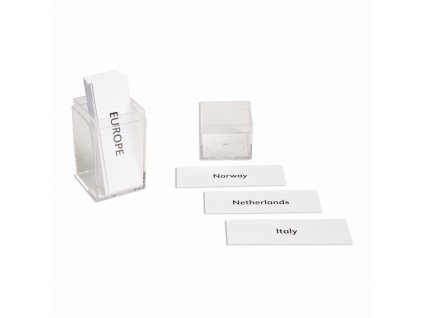 Popisky – Evropa, anglicky
