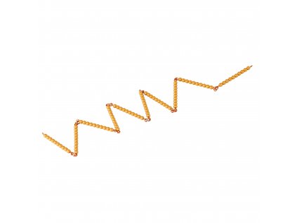 Stovkový řetěz – umělé perličky samostatné