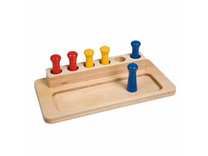 Box na vkládání válečků do otvorů