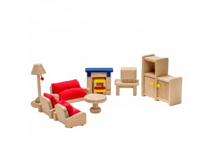 Domeček pro panenky – obývací pokoj