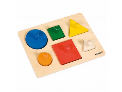 Puzzle - třídění tvarů