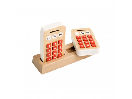 Tlačítkový telefon