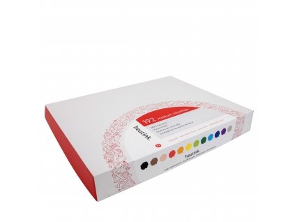 Felt tip pen medium point, box a 120 in 12 colours