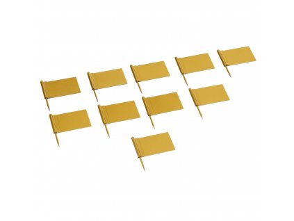 Zlaté vlaječky (10ks) pro vlajky států