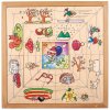Puzzle Pavoučí síť - 4 roční období