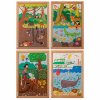 Above and beneath puzzles - set of 4
