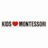 Nálepka „KIDS LOVE MONTESSORI“