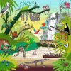 Vocabulary puzzle tropical forest l Wooden puzzles l 49 puzzle pieces l Educo