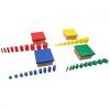 set of knobless cylinders