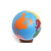Globe Of The Continents: Colored
