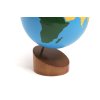 Globe Of The Continents: Colored