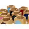 Colored Inset Pencil Holders: Set Of 11