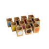Colored Inset Pencil Holders: Set Of 11