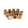 Colored Inset Pencil Holders: Set Of 11
