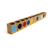 Colored Inset Pencil Holders: Set Of 11