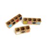 Colored Inset Pencil Holders: Set Of 11