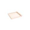 Wooden Tray, Medium, 25 X 28 X 2 Cm