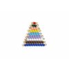 Colored Bead Stair 1-9, 1 Set