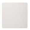 Square Table Top: Milk White - 64 x 64 x 2 cm.