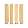 Set Of 4 Table Legs: Height 26 cm.