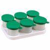 Paint pot display square incl. 3 x 2 non-spill paint pots 320 ml