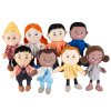 Glove puppets, set of 8