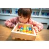 Mosaic tray with coloured balls