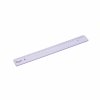 Plastic ruler populair 30 cm
