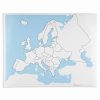 Kontrolní slepá mapa Evropy