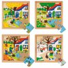 Puzzle Roční období - kompletní sada 4