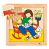 Puzzle Rodina - Miminko - krmení (9 dílků)