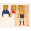 Oblékací puzzle - holka