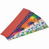 Crepe paper Floriade folded sheet 250 x 50 cm, party print assorted (7)