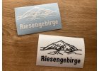 Samolepka na auto Krkonoše | Riesengebirge