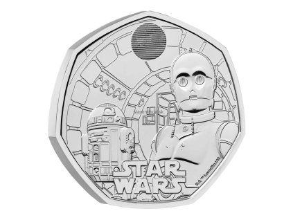 R2-D2 and C3PO 50 pence 2024