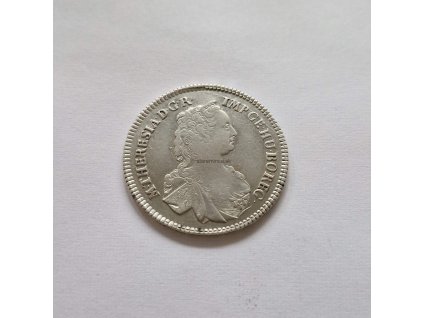 1/2 toliar 1759 Hall  Mária  Terézia