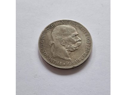 5 koruna 1900 BZ František Jozef I.