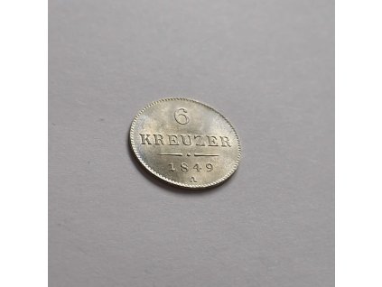 6 grajciar 1849 A