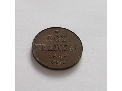 1 grajciar 1848