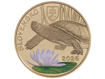 5 EURO 2026 Korytnačka močiarna