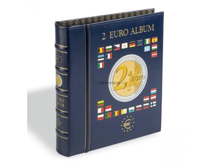 VISTA album pre 2 eurové mince, bez listov