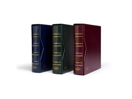 coin album numis classic design with slipcase incl 5 different pockets